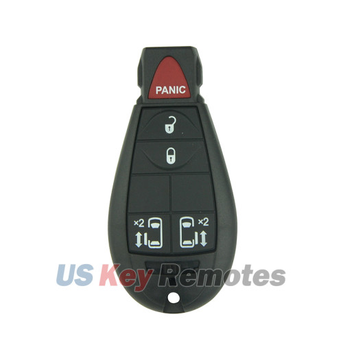 FCC M3N5WY783X Fobik key 5 button 434Mhz for Chrysler Town & Country Dodge Challenger Durango RAM 2008-2012