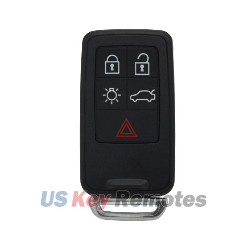 FCC KR55WK49264 Smart key shell 5 button for Volvo 2007 2008 2009 2010 2011 XC70 V70 XC60 S80 S60