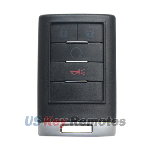 FCC OUC6000066 Keyless Entry Remote Shell 4 button for Cadillac Chevrolet Buick GMC 2007-2016