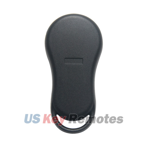 FCC GQ43VT17T Keyless Entry Remote Shell 3 button for Chrysler Town & Country Dodge Caravan Ram 1500 Jeep Cherokee 2000-2004
