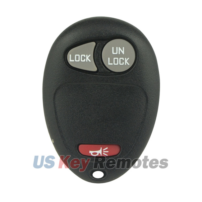 L2C0007T Keyless Entry Remote Shell 3 button for GMC Chevrolet Buick 2001-2009