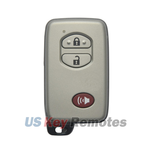 Smart key shell 3 button for Toyota Venza 2008-2013