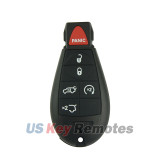 FCC IYZ-C01C Fobik key 6 button 434Mhz for 2008-2012 Jeep Grand Cherokee Commander