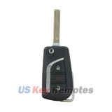 TOKAI RIKA B41TA Flip remote key 3 button 433mhz H chip TOY48 blade for Thailand Toyota Hilux YARIS