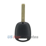 FCC HYQ1512V Remote head key 3 button 315Mhz 4D68 chip TOY48 short for Lexus GX470
