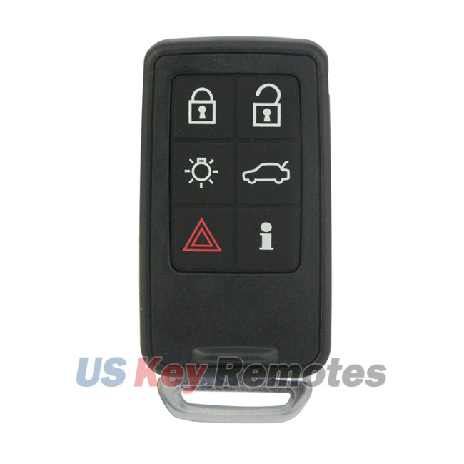 Smart key shell 6 button for Volvo XC70 V70 XC60 S80 S60 2008 2009 2010 2011