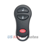 FCC GQ43VT17T Keyless Entry Remote 3 button 315Mhz for Chrysler Voyager Dodge Caravan Jeep Grand Cherokee 2000-2004 PN 04602260