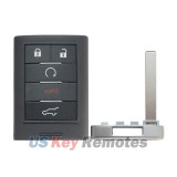 FCC M3N5WY7777A Smart key shell 5 button for Cadillac CTS Wagon 2011-2014 PN 25843983