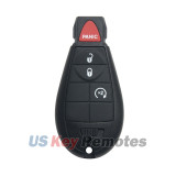 FCC GQ4-53T Fobik key 4 button 434Mhz ID46-PCF7961 chip for 2013-2018 Dodge RAM PN 56046955AG