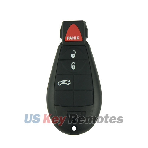 FCC M3N32297100 Fobik key shell 4 button for Dodge Dart 2012-2016