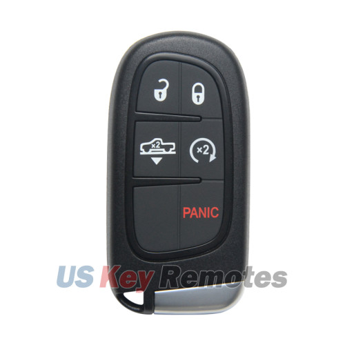FCC GQ4-54T Smart key shell 5 button for Dodge Ram 1500 2500 3500 4500 5500 2014-2015 PN 68159657