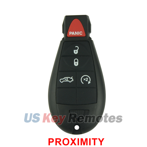 PN 56046694 68060751 FCC IYZ-C01C Keyless Go Fobik Key 5 button 434Mhz for 2008-2014 Dodge Challenger Charger Magnum Chrysler 300