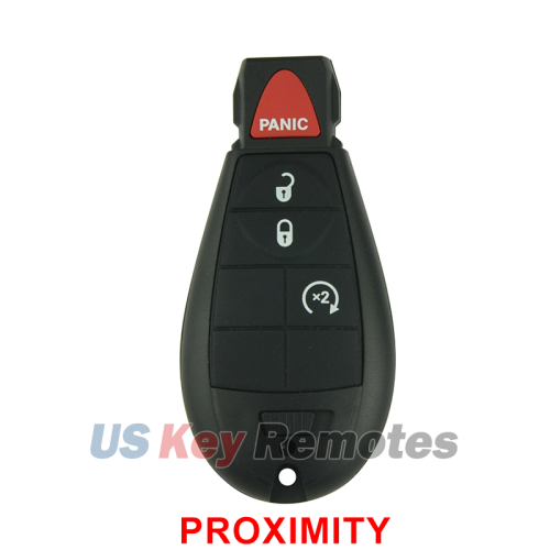PN 56046736 FCC IYZ-C01C Keyless Go Fobik Key 4 button 434Mhz for 2009-2015 Chrysler Town and Country Dodge Durango Grand Caravan Jeep Grand Cherokee