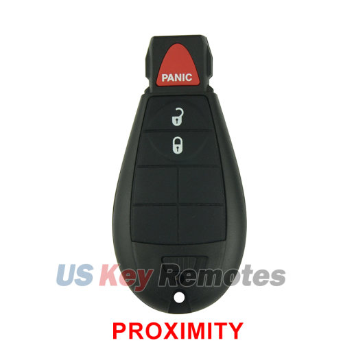 PN 56046733 FCC IYZ-C01C Keyless Go Fobik Key 3 button 434Mhz for 2008-2016 Jeep Commander Grand Cherokee Chrysler Town and Country