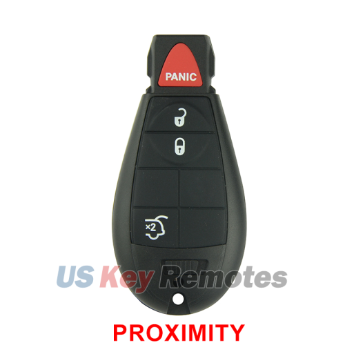 PN 68066848 68051664 FCC IYZ-C01C Keyless Go Fobik Key 4 button 434Mhz for 2008-2013 Jeep Grand Cherokee Commander