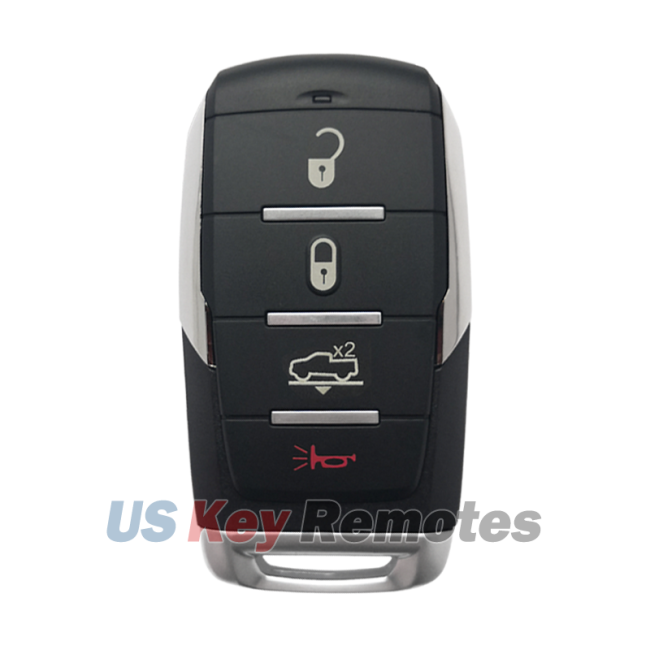 FCC OHT-4882056 Smart Key 4 Button 433.9Mhz 4A Chip for 2019-2021 Dodge Ram 1500 PN 68291688AD