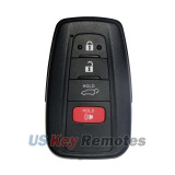 FCC HYQ14FBC Smart Key 4 Button 315Mhz for 2020-2021 Toyota Highlander PN 8990H-0E020 (board 0351)