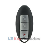 FCC KR55WK49622 smart key shell 3 button for Nissan Infiniti EX35 EX37 FX35 FX50 2009-2012