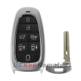 FCC TQ8-FOB-4F20 Smart Key Shell 7 Button for 2019-2021 Hyundai Nexo P/N 95440-M5000