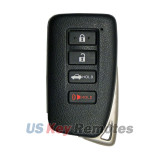 FCC HYQ14FBA Smart Key 315Mhz 4 Button 8A Chip for 2014-2018 Lexus IS250 IS350 IS200 IS200T RC350 P/N 89904-53651 (AG Board 2020)