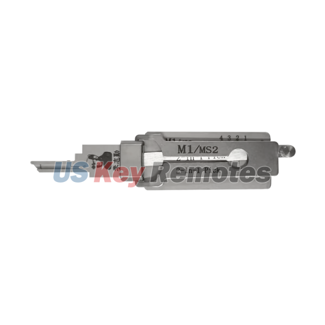 Lishi 2-in-1 Pick and Decoder M1 / MS2 Master Padlocks Residential Tool