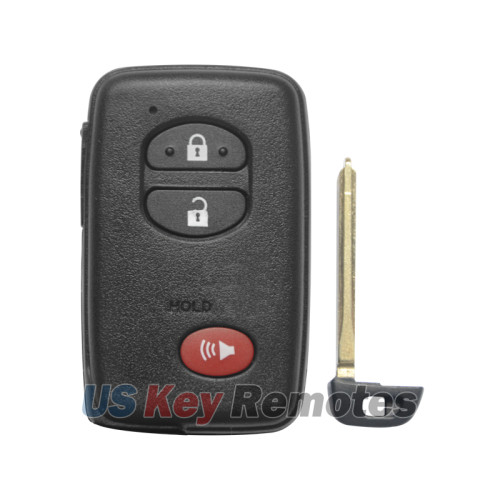 FCC HYQ14AEM Smart Key 315Mhz 3 Button for 2010-2012 Toyota Rav4 PN 89904-0R060 (GNE Board 271451-6601)