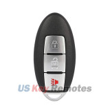 FCC CWTWBU729 smart key shell 3 button for Nissan Infiniti
