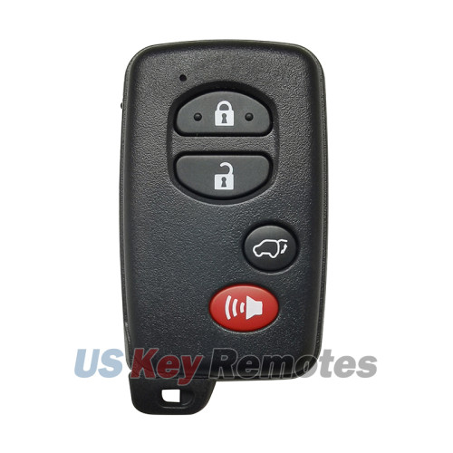 FCC HYQ14AAB smart key shell 4 button for Toyota Highlander Limited 2007-2014 PN 89904-48110