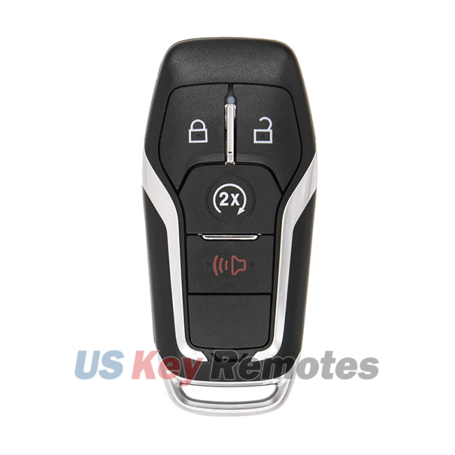 FCC M3N-A2C31243300 Smart Key Shell 4 Button for 2016-2017 Ford Explorer PN 164-R8140