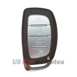 PN 95440-D3110 / FCC ID TQ8-FOB-4F11 4 Button Smart Key 434MHz 47 CHIP For 2017-2019 Hyundai Tucson