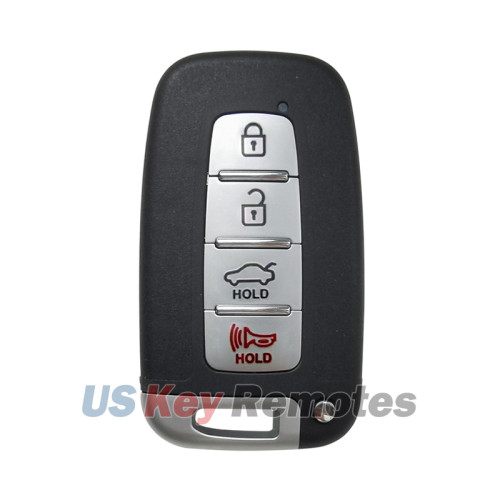 FCC SY5HMFNA04 Smart Key Shell 4 Button For 2009-2014 Hyundai Elantra Genesis Kia Forte Soul / HY15