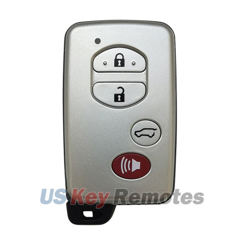 FCC HYQ14ACX Smart Key Shell 4 Button for 2010-2016 Toyota Venza P/N 89904-0T020