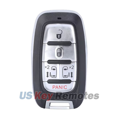 FCC M3N-97395900 Smart Key Shell 5 Button For 2017-2021 Chrysler Pacifica Voyager PN 68241531AC