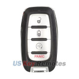 FCC M3N-97395900 Smart Key Shell 4 Button For 2019-2020 Chrysler Pacifica Voyager PN 68419652
