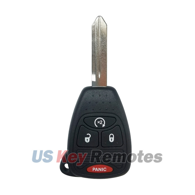 FCC OHT692713AA Remote head key 4 button 315Mhz for 2007-2018 Chrysler Aspen Dodge Caliber Jeep Compass PN 68039414AD 04589621AB