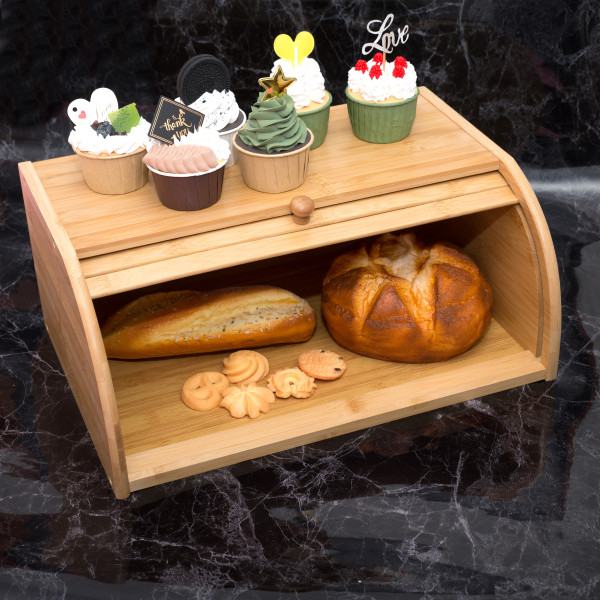 Bamboo Bread Box