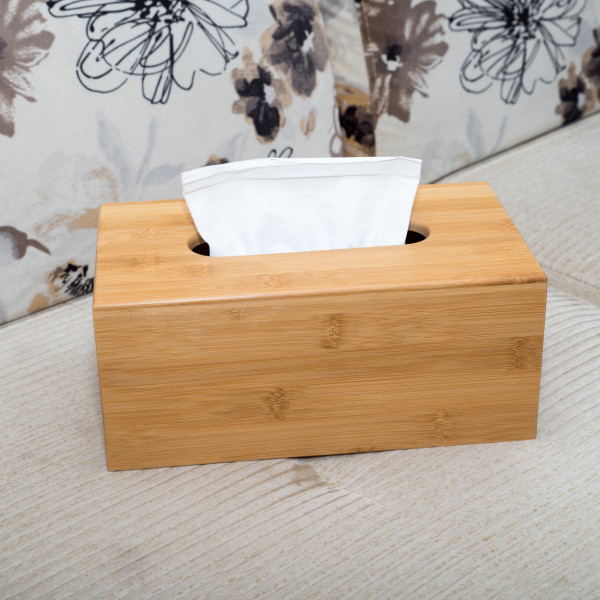 Tissue Box Brown