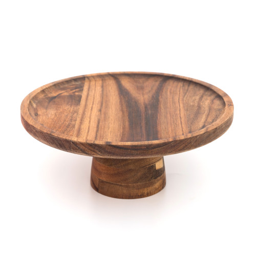 Cake stand 1 piece Brown