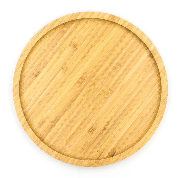 Bamboo Serving Tray Round