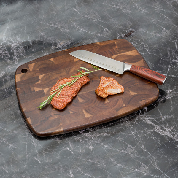 Cutting board set of 2pcs Brown