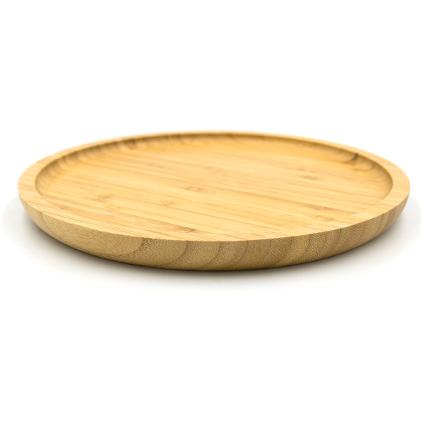 Bamboo Serving Tray Round
