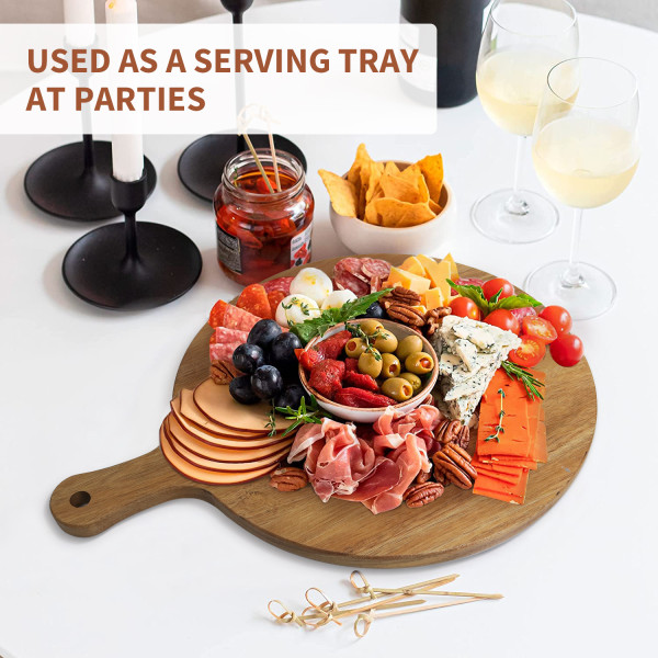 Acacia Egg Platter Board