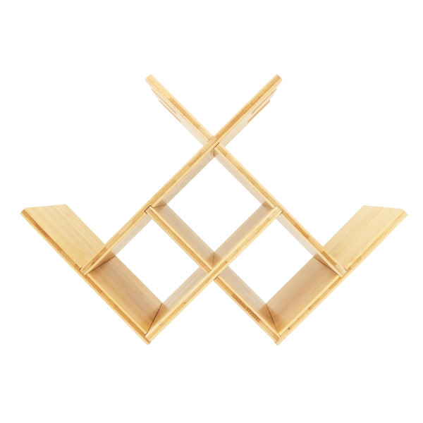 bamboo wine rack
