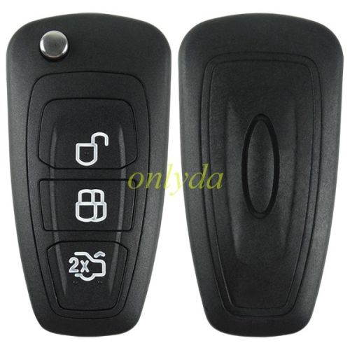 For Ford 3 button remote key blank