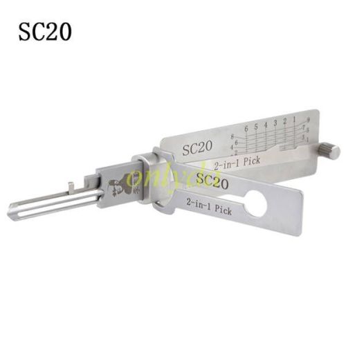 For SC20 Locksmith Tool 2-in-1 Pick for Residential Lock