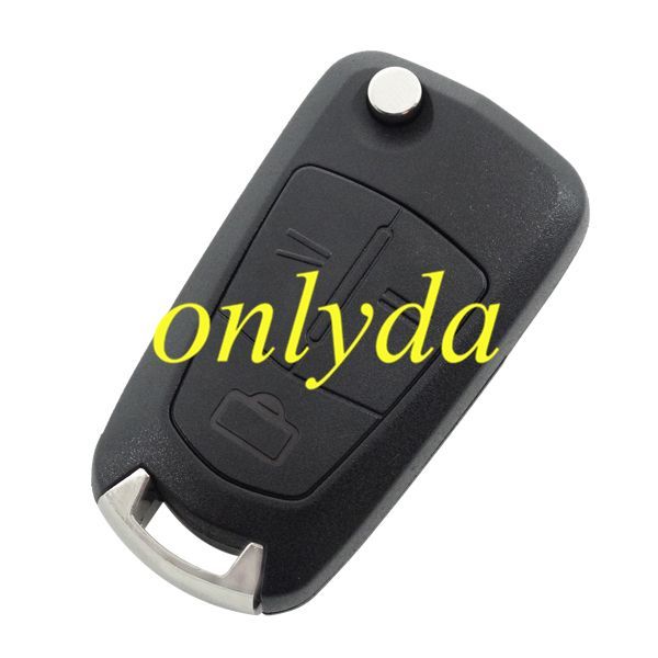For Opel 3 button remote key blank with left key blade