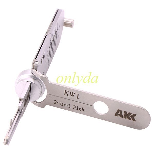 KW1 AKK 2 in 1 decode and lockpick for  KwiKset Residential Lock