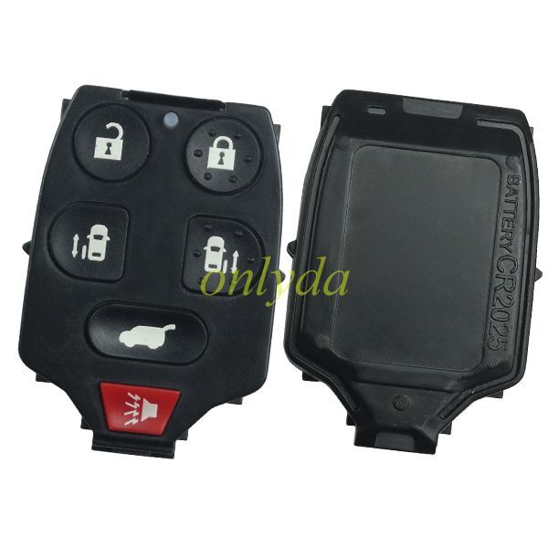 For OEM Honda 5 button remote key with 434mhz ,aftermarket key shell