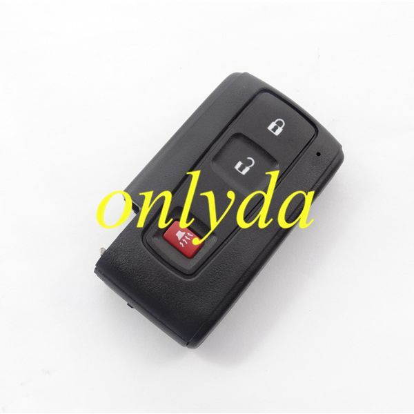 For Toyota Daihatsu 2+1 button remote key blank with blade