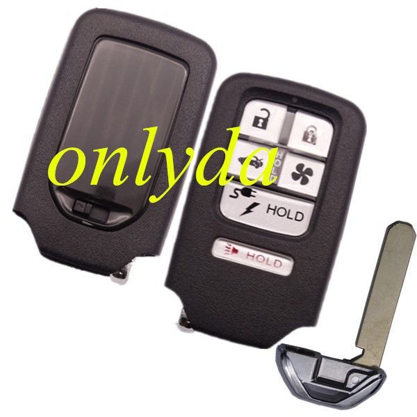For 5+1 button remote key blank with blade